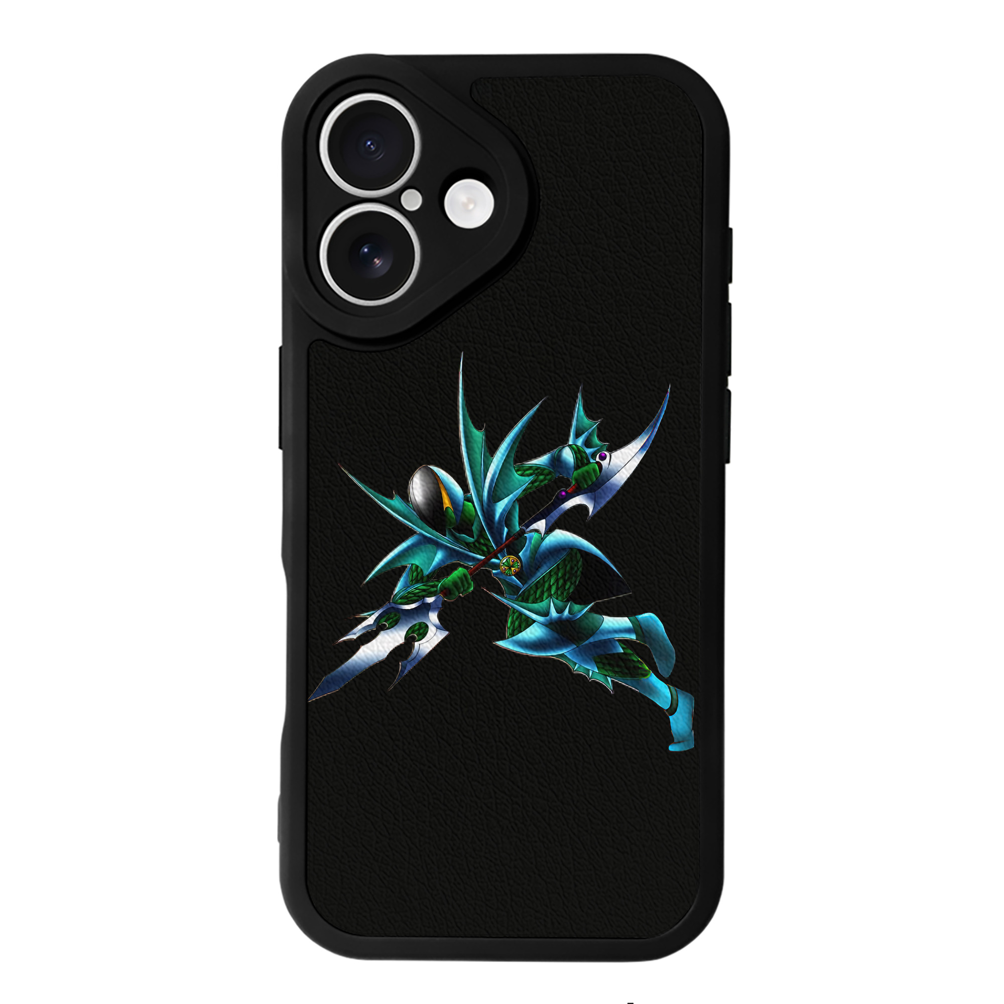 （画像用） 遊☆戯☆王 Yu-Gi-Oh! 【iPhone 16シリーズ対応】シリコンスマホケース（レザー調） 材質：シリコン